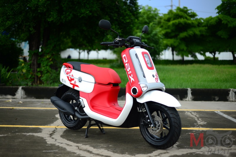 M&agrave;u sơn c&aacute; t&iacute;nh v&agrave; trẻ trung tr&ecirc;n Yamaha Qbix