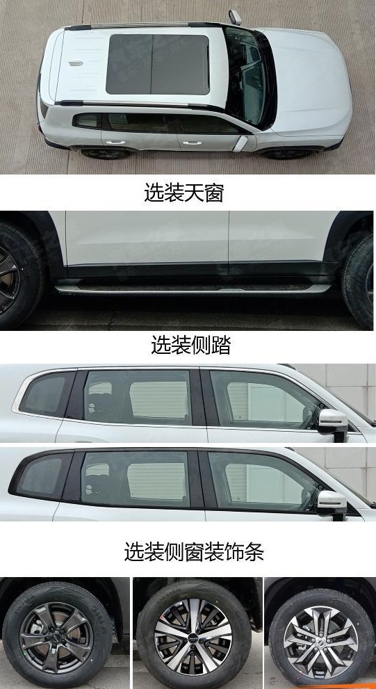 Các thiết kế vành khác nhau của Haval DaGou