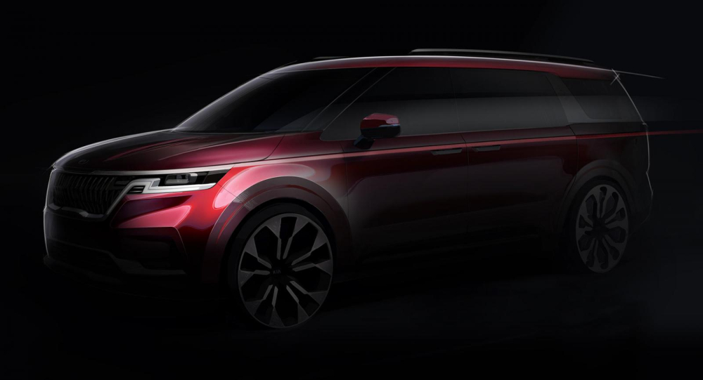 Hình ảnh chính thức đầu tiên của Kia Sedona thế hệ mới