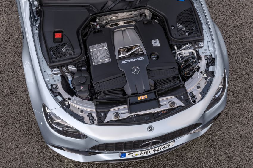 Động cơ V8 4.0 Biturbo của E63 facelift