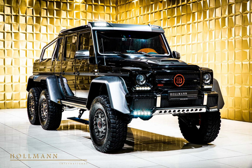 Phía trước của chiếc Brabus Mercedes-AMG G63 6x6 Phía trước của chiếc Brabus Mercedes-AMG G63 6x6