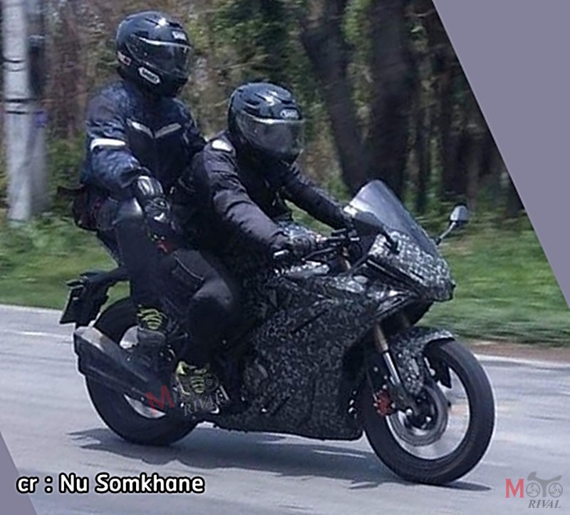 Mẫu xe mang thiết kế kh&aacute; giống với bản vẽ GPX GR200R trước đ&oacute;