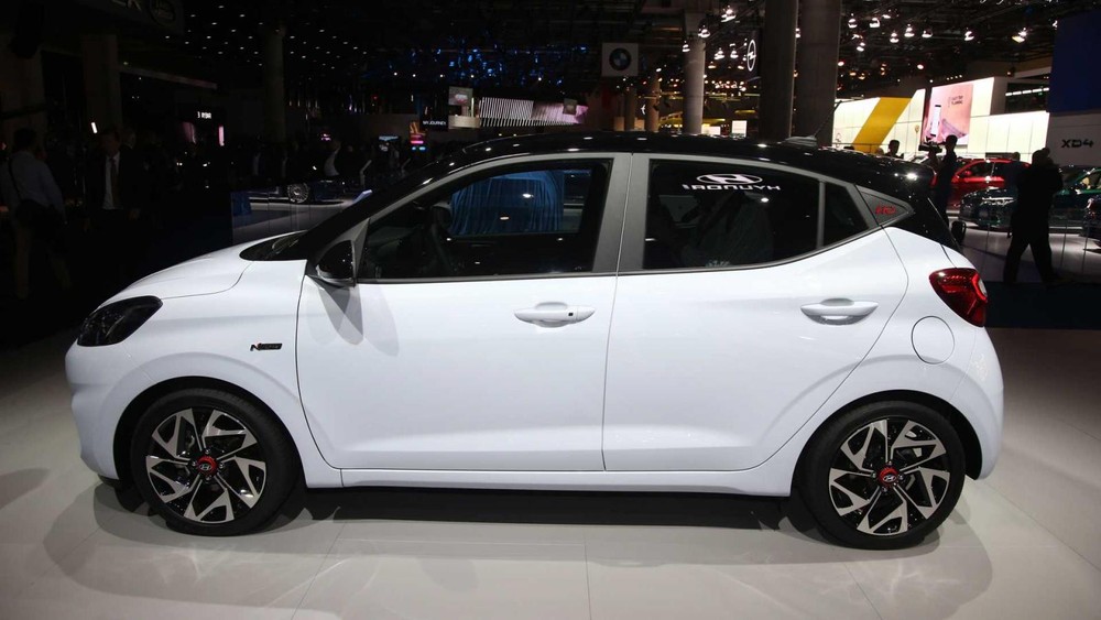 Hyundai i10 N Line 2020 dùng vành 16 inch dành riêng cho mẫu xe này