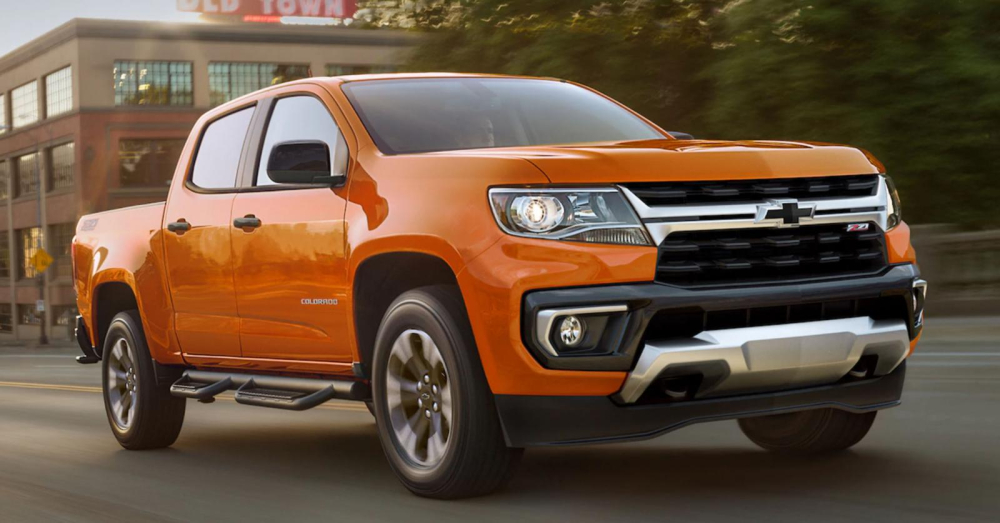 Thiết kế đầu xe mới của Chevrolet Colorado 2021