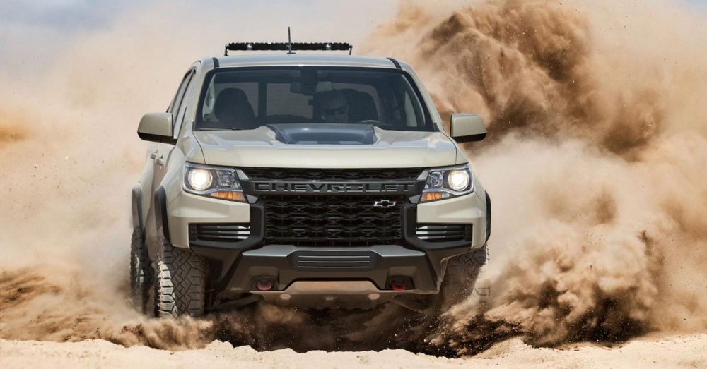 Chevrolet Colorado ZR2 2021 l&agrave; bản cao cấp nhất n&ecirc;n trang bị kh&aacute; xịn