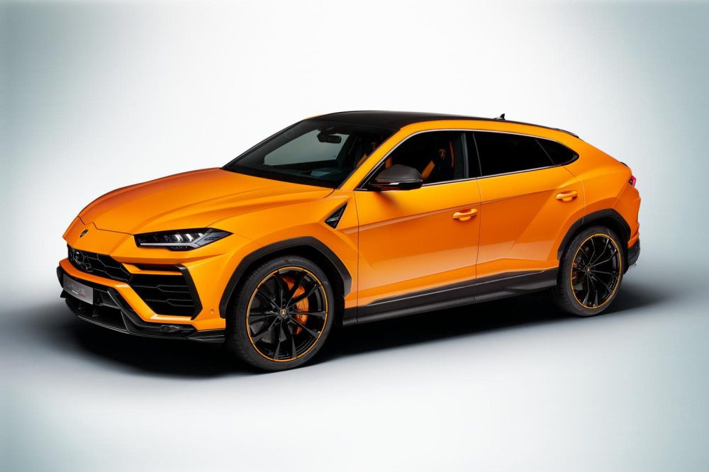 Lamborghini Urus Pearl Capsule Edition 2021 m&agrave;u cam n&oacute;c đen