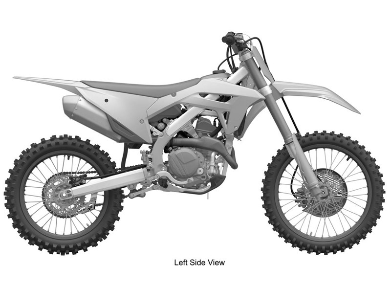 Hình ảnh được cho là cào cào Honda CRF450R 2021