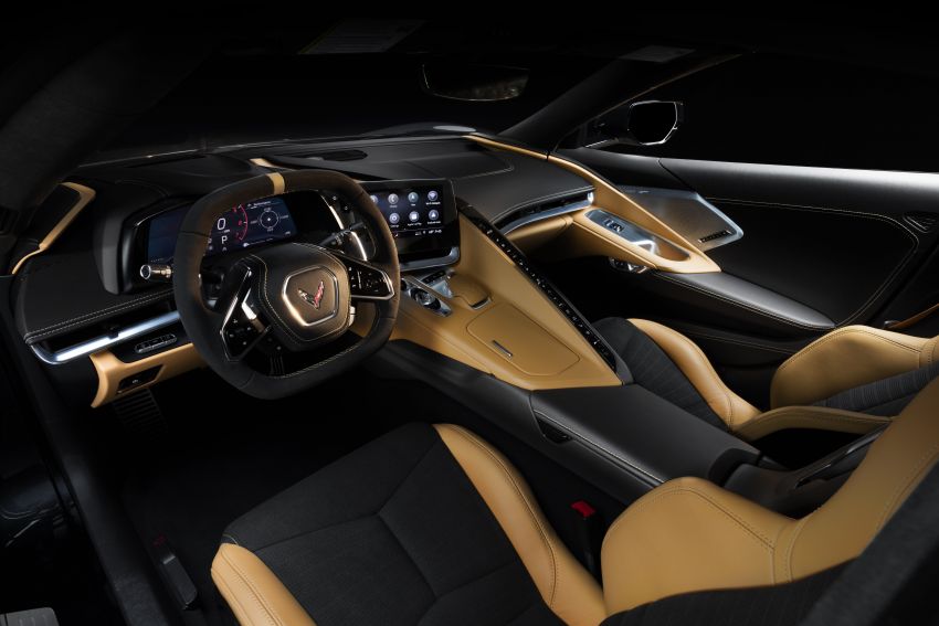 Nội thất b&ecirc;n trong Chevrolet Corvette C8