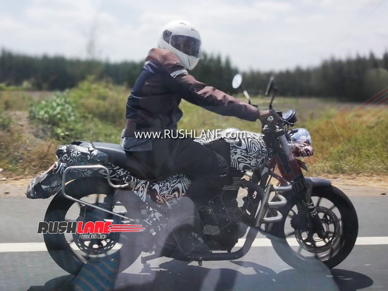 Xế cổ Royal Enfield Hunter 350 lộ ảnh chạy thử ngoài đường lớn