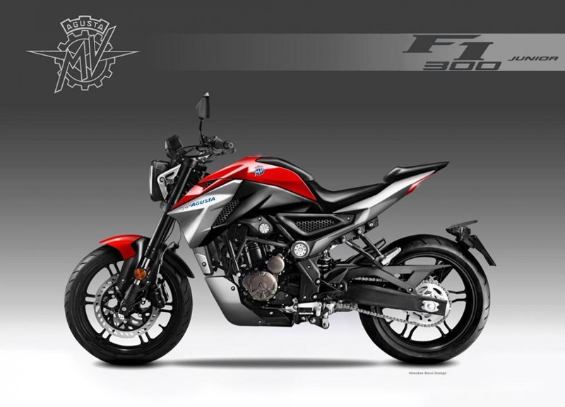 Bản vẽ được cho là MV Agusta Brutale 300 2021 Bản vẽ được cho là MV Agusta Brutale 300 2021