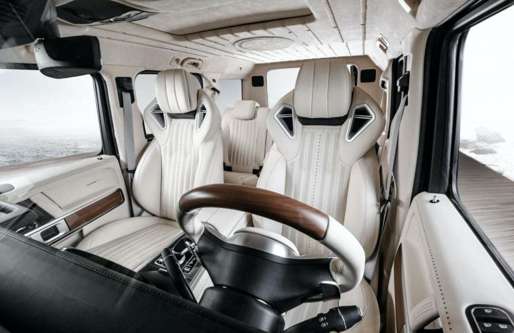 Góc nhìn khác nội thất của Mercedes-AMG G63 Yachting Limited Edition Góc nhìn khác nội thất của Mercedes-AMG G63 Yachting Limited Edition