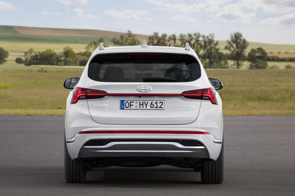 Hyundai Santa Fe 2021 phiên bản hybrid dành cho thị trường châu Âu
