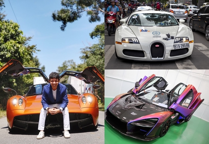 Bộ 3 siêu xe hypercar tại Việt Nam Bộ 3 siêu xe hypercar tại Việt Nam
