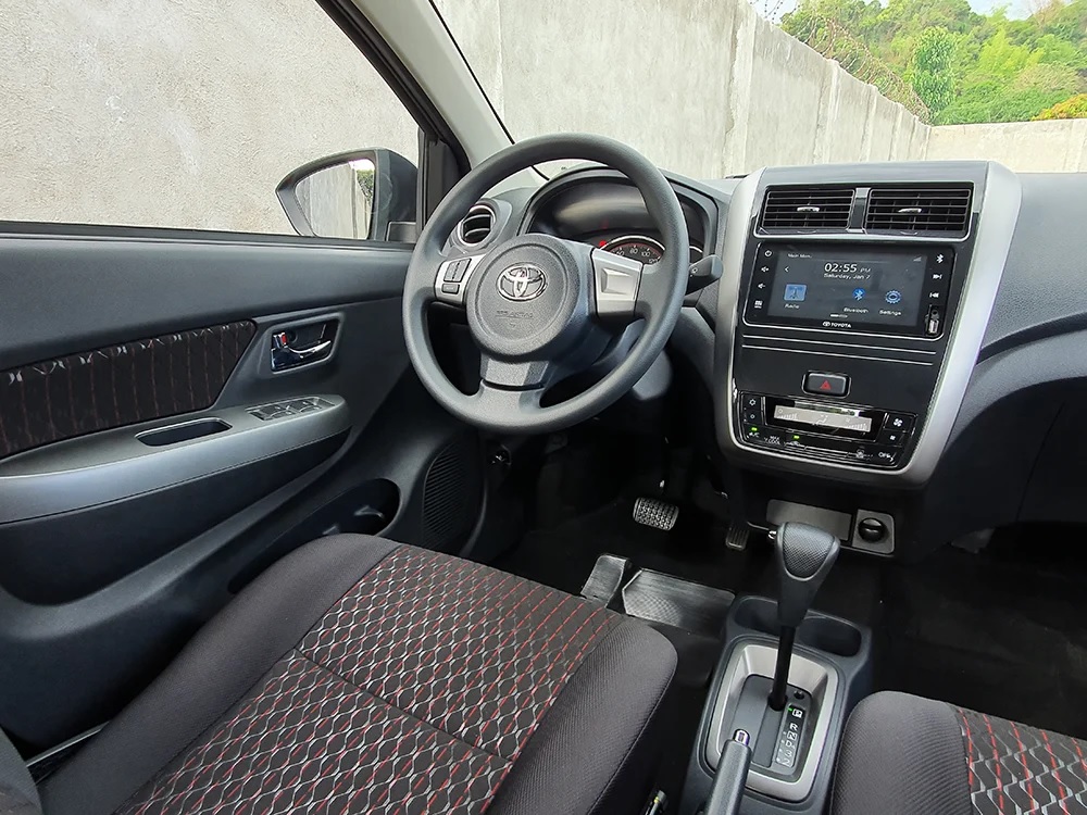 Nội thất của Toyota Wigo 2020
