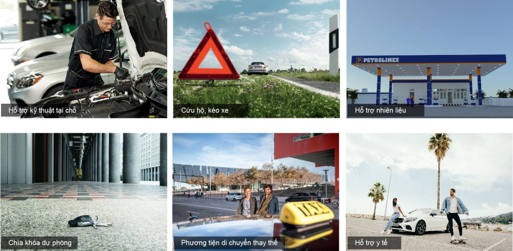 Dịch vụ Star Assist 24h hỗ trợ toàn diện các vấn đề cho chủ xe Mercedes-Benz, kể cả hết nhiên liệu giữa đường