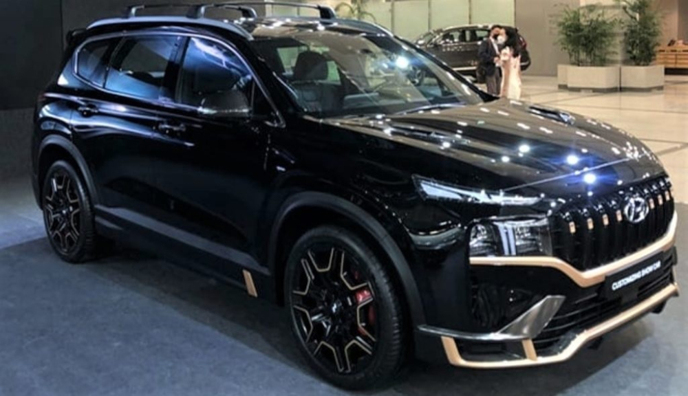 Hyundai Santa Fe N Performance Kit bất ngờ được trưng bày trong sự kiện tại Hàn Quốc Hyundai Santa Fe N Performance Kit bất ngờ được trưng bày trong sự kiện tại Hàn Quốc