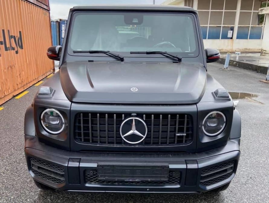Thêm một chiếc Mercedes-AMG G63 đời mới cập bến Việt Nam vào ngày hôm qua tại cảng Cát Lái