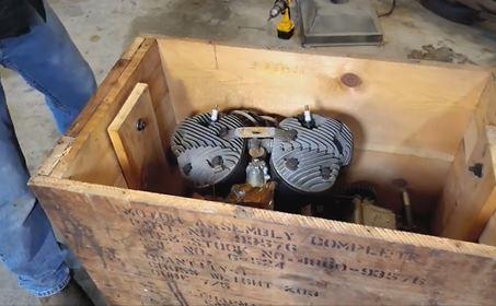 Cỗ máy thời chiến dạng V-twin được đập hộp