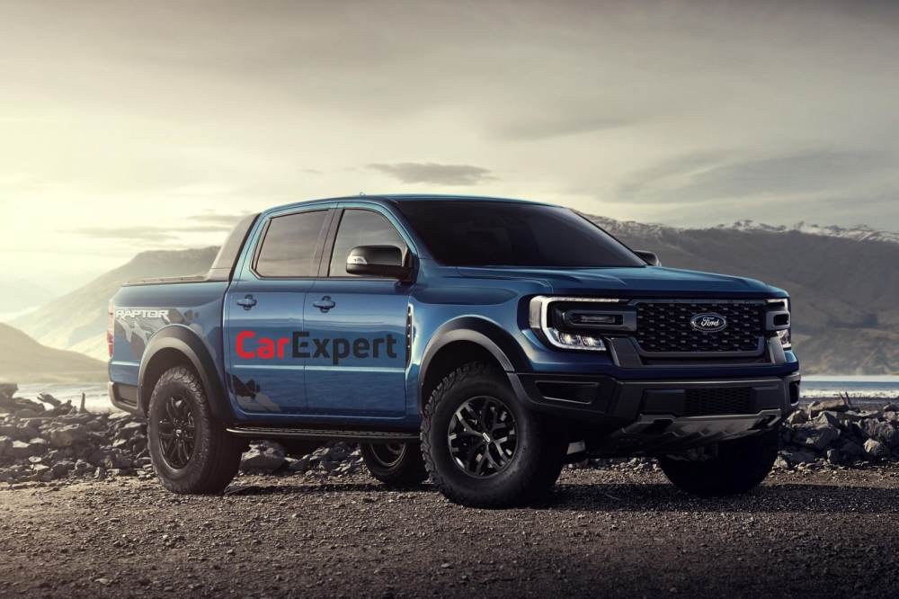 Thiết kế Ford Ranger Raptor 2022 do CarExpert hực hiện