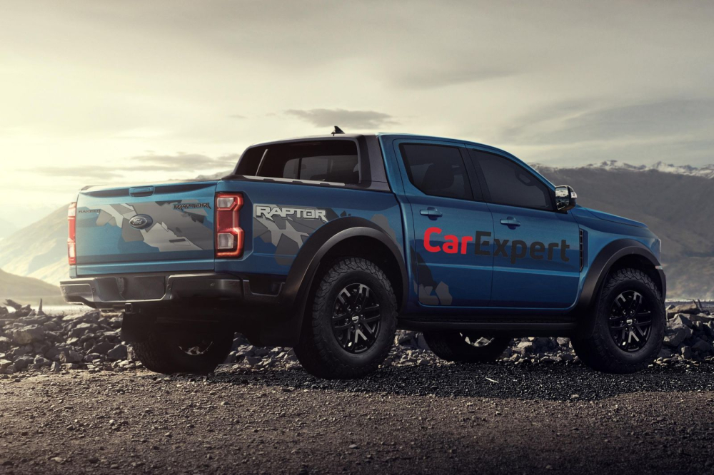 Cửa số ph&iacute;a sau của Ranger Raptor 2022 c&oacute; thể mở trượt