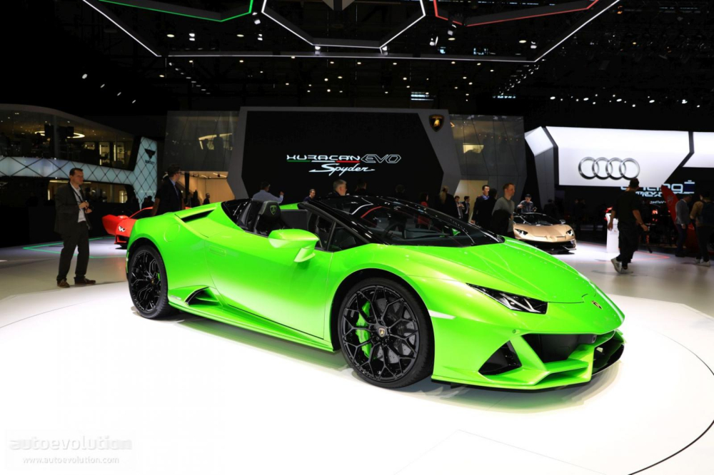 Vẻ đẹp của một chiếc Lamborghini Huracan EVO Spyder