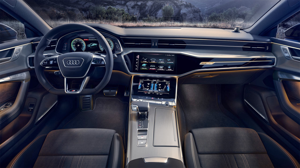 Nội thất b&ecirc;n trong Audi A7 55 TFSI E PHEV 2021