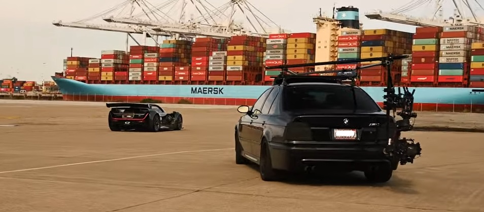 Chiếc BMW M5 n&agrave;y chuy&ecirc;n được d&ugrave;ng để chạy theo những chiếc si&ecirc;u xe