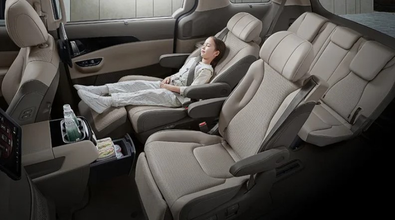 Nội thất của Kia Sedona 2021 phi&ecirc;n bản 7 chỗ