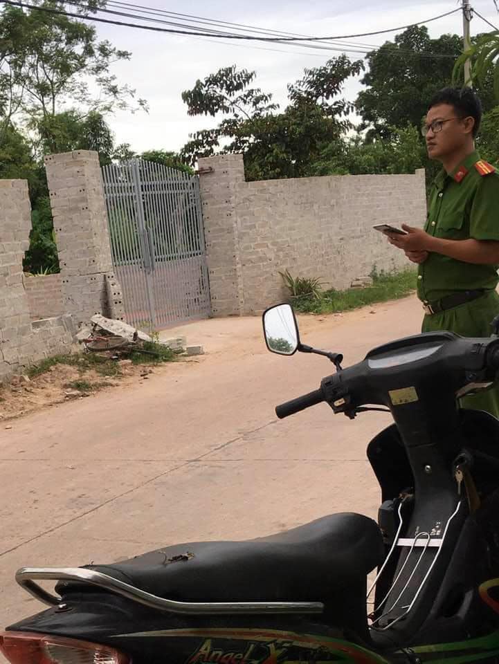 Hiện trường vụ tai nạn thương tâm