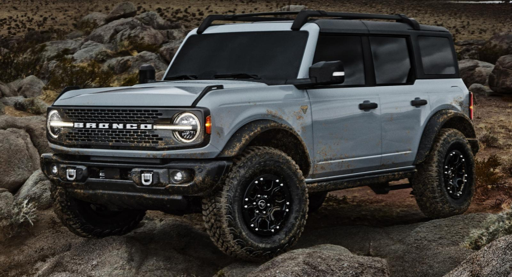 Ford Bronco 2021 d&ugrave;ng cấu tr&uacute;c khung gầm s&aacute;t-xi rời đ&uacute;ng chất SUV