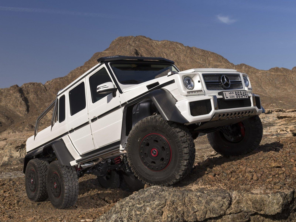 Mercedes-Benz G63 AMG 6x6 sở hữu lốp xe 37 inch