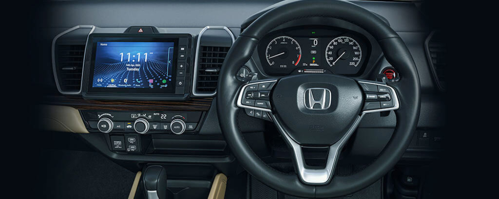 Nội thất bên trong Honda City ZX 2020