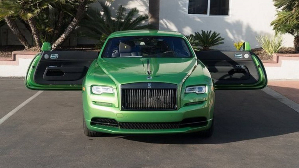  Rolls-Royce Wraith Black Badge m&agrave;u xanh Java Green 