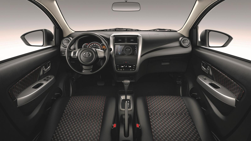 Tổng thể nội thất của Toyota Wigo