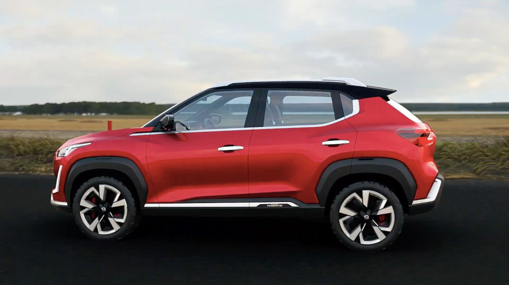Nissan Magnite sở hữu chiều d&agrave;i chưa đến 4 m