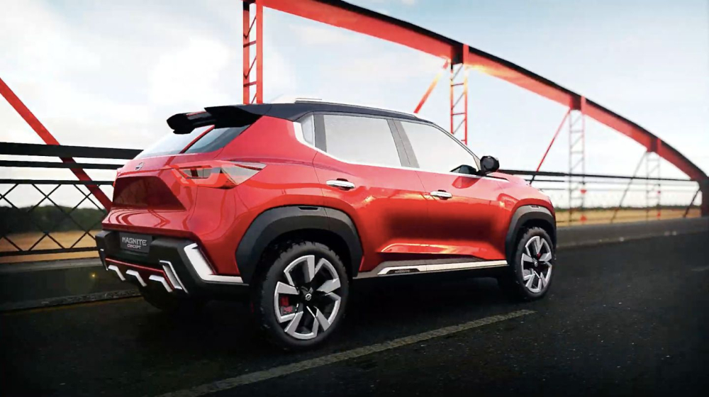 Thiết kế b&ecirc;n sườn kh&aacute; thể thao của Nissan Magnite