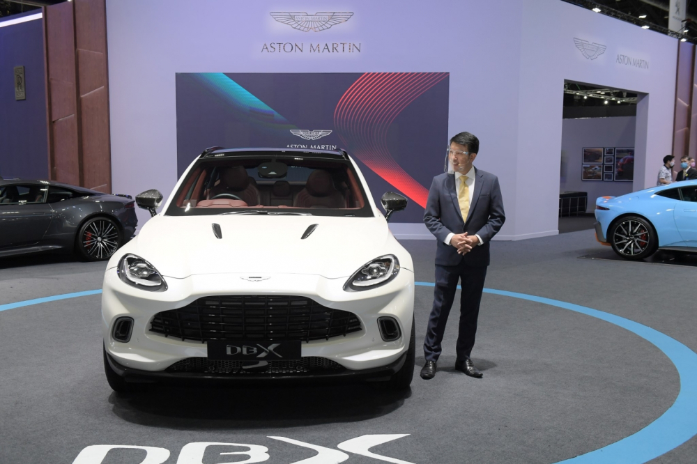 Gian hàng của Aston Martin