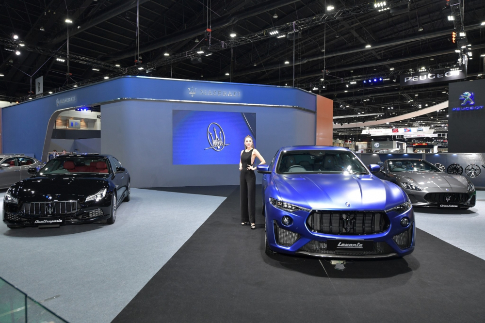 Gian hàng của Maserati