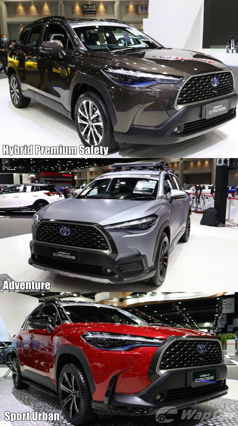 Những chiếc Toyota Corolla Cross 2020 với 3 biến thể