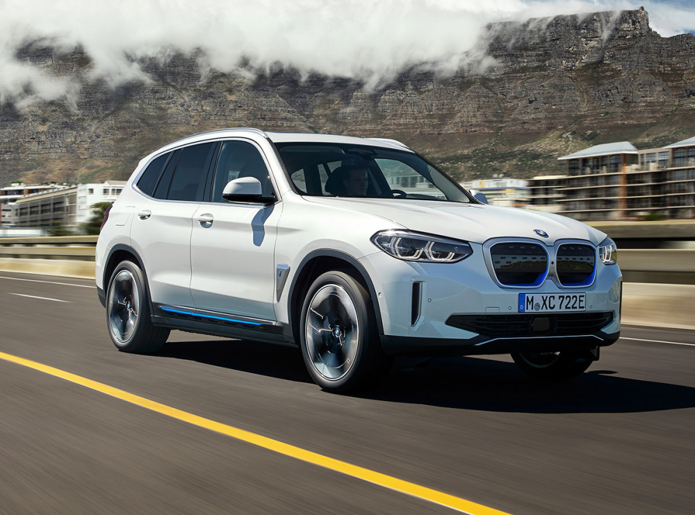 SUV hạng sang chạy điện BMW iX3 2021 tr&igrave;nh l&agrave;ng