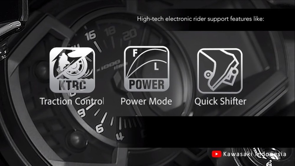 Các hệ thống điện tử hỗ trợ trên Kawasaki ZX-25R