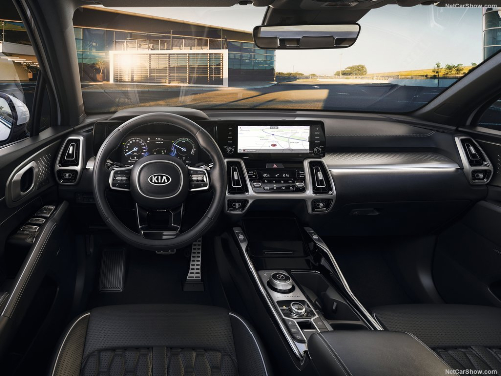 Tổng thể nội thất của Kia Sorento 2021