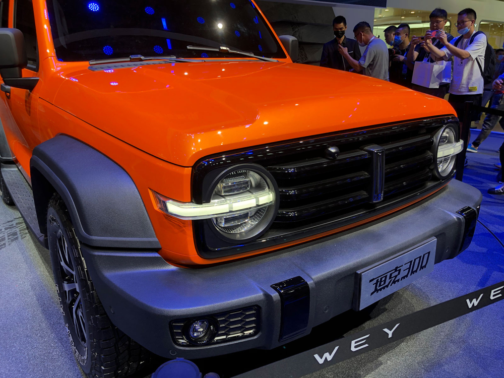 WEY Tank 300 sở hữu thiết kế gợi li&ecirc;n tưởng đến Ford Bronco 2021