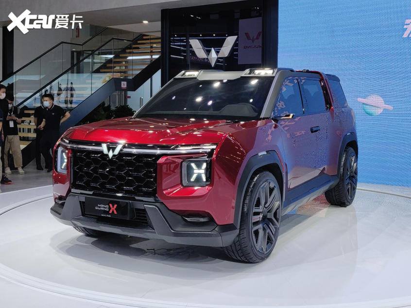 Wuling Hong Guang X ra mắt trong triển l&atilde;m &Ocirc; t&ocirc; Th&agrave;nh Đ&ocirc; 2020