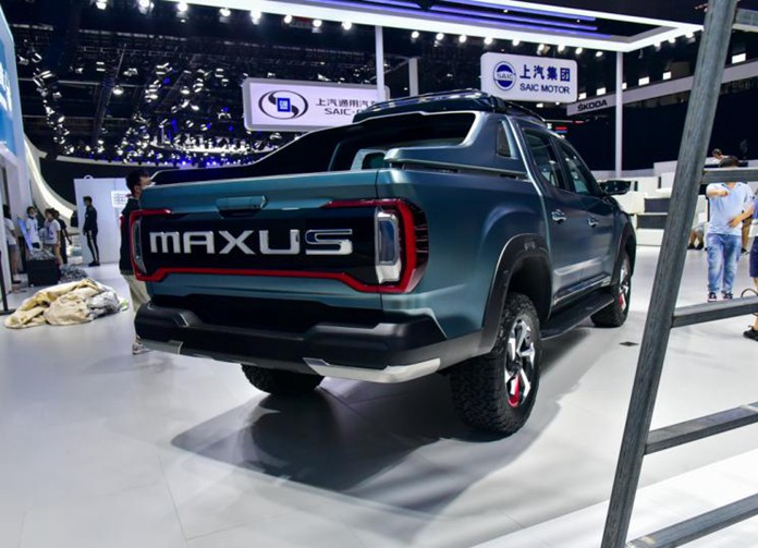 Ph&iacute;a sau&nbsp;của mẫu xe b&aacute;n tải concept Maxus mới