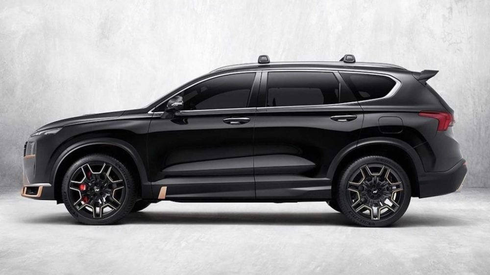Hyundai Santa Fe N Performance 2021 d&ugrave;ng v&agrave;nh 21 inch