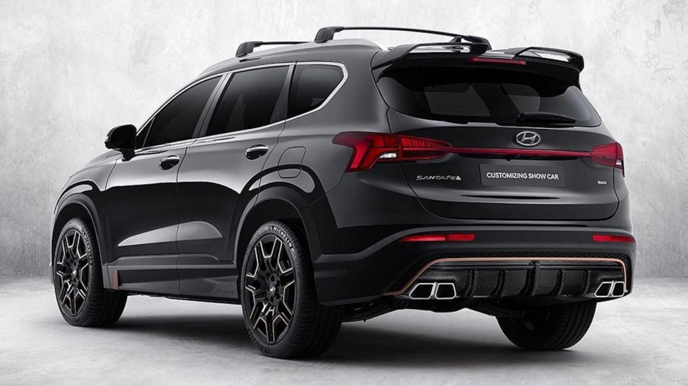Hyundai Santa Fe N Performance 2021 dự kiến d&ugrave;ng động cơ giống bản thường