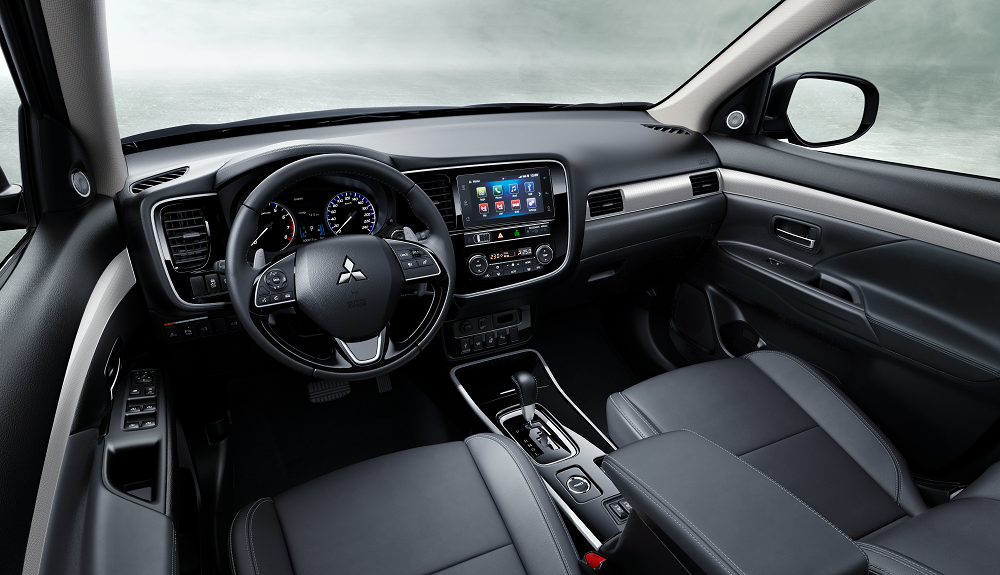Tổng thể nội thất của Mitsubishi Outlander 2.4 CVT Premium 2020 Tổng thể nội thất của Mitsubishi Outlander 2.4 CVT Premium 2020