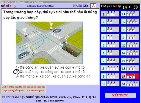 Mẹo nhìn xe ưu tiên Mẹo nhìn xe ưu tiên