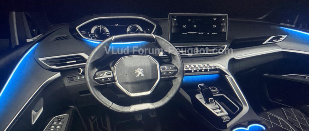 Thiết kế nội thất của Peugeot 3008 2021